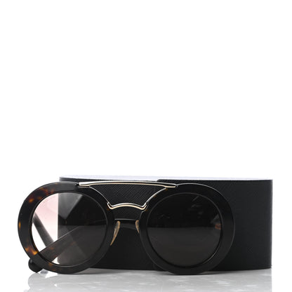 Prada Baroque Sunglasses SPR 13S Havana 8 of 8