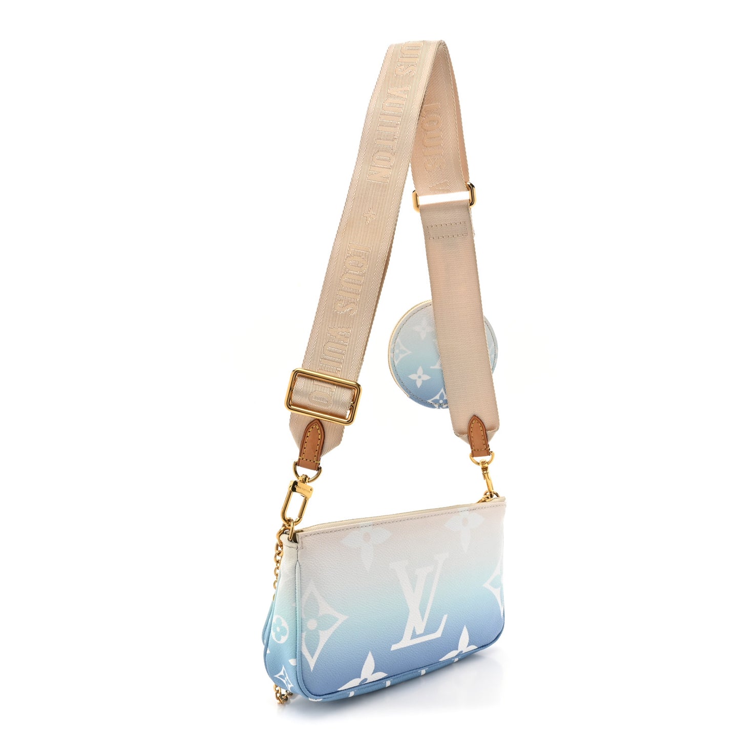 Monogram Giant By The Pool Multi Pochette Accessories Blue