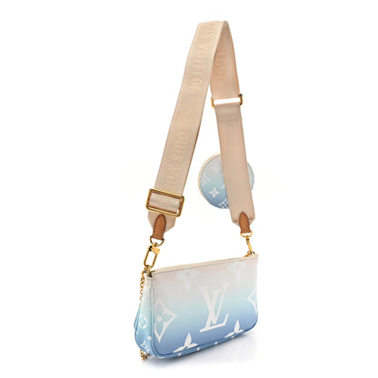 Louis Vuitton Monogram Giant By The Pool Multi Pochette Accessories Blue 3 of 11