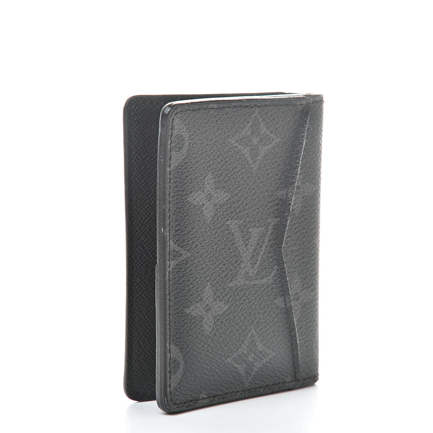 Louis Vuitton Monogram Eclipse Pocket Organizer Card Holder 3 of 14