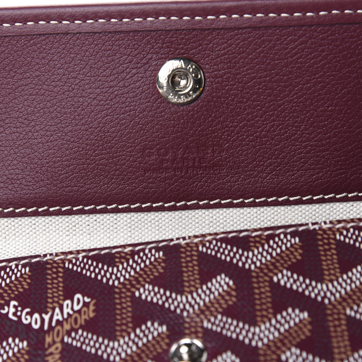 Goyard Goyardine Saint Louis PM Bordeaux 8 of 9
