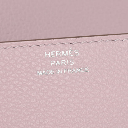 Hermes Evercolor Roulis Slim Wallet Mauve Pale 7 of 10