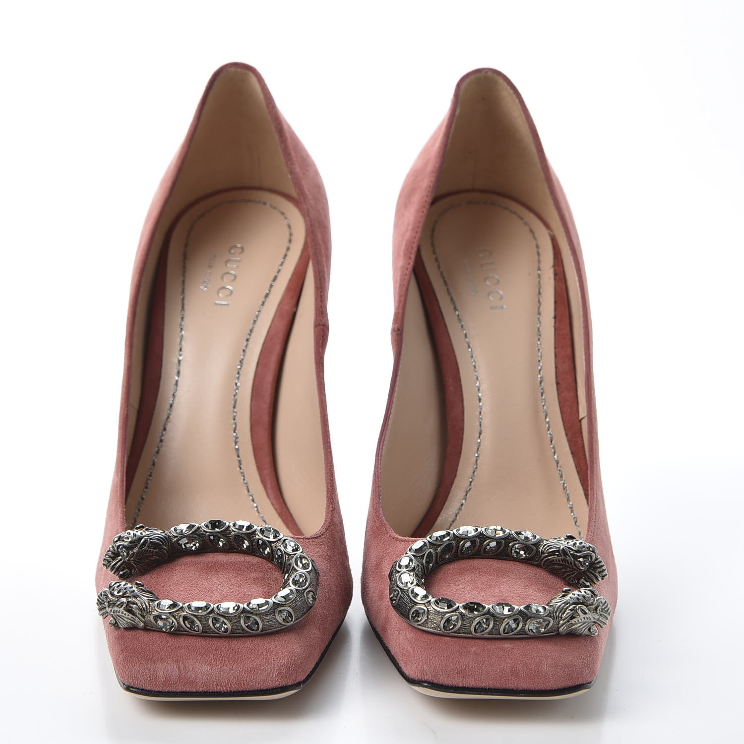 Gucci Suede Dionysus Pumps 36 Lipstick Rose 3 of 11
