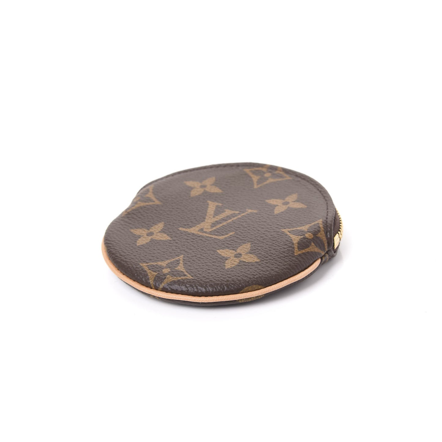 Monogram Round Coin Purse