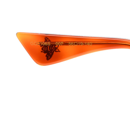 Gucci Square Frame Web GG0106S Sunglasses Tortoise 5 of 8