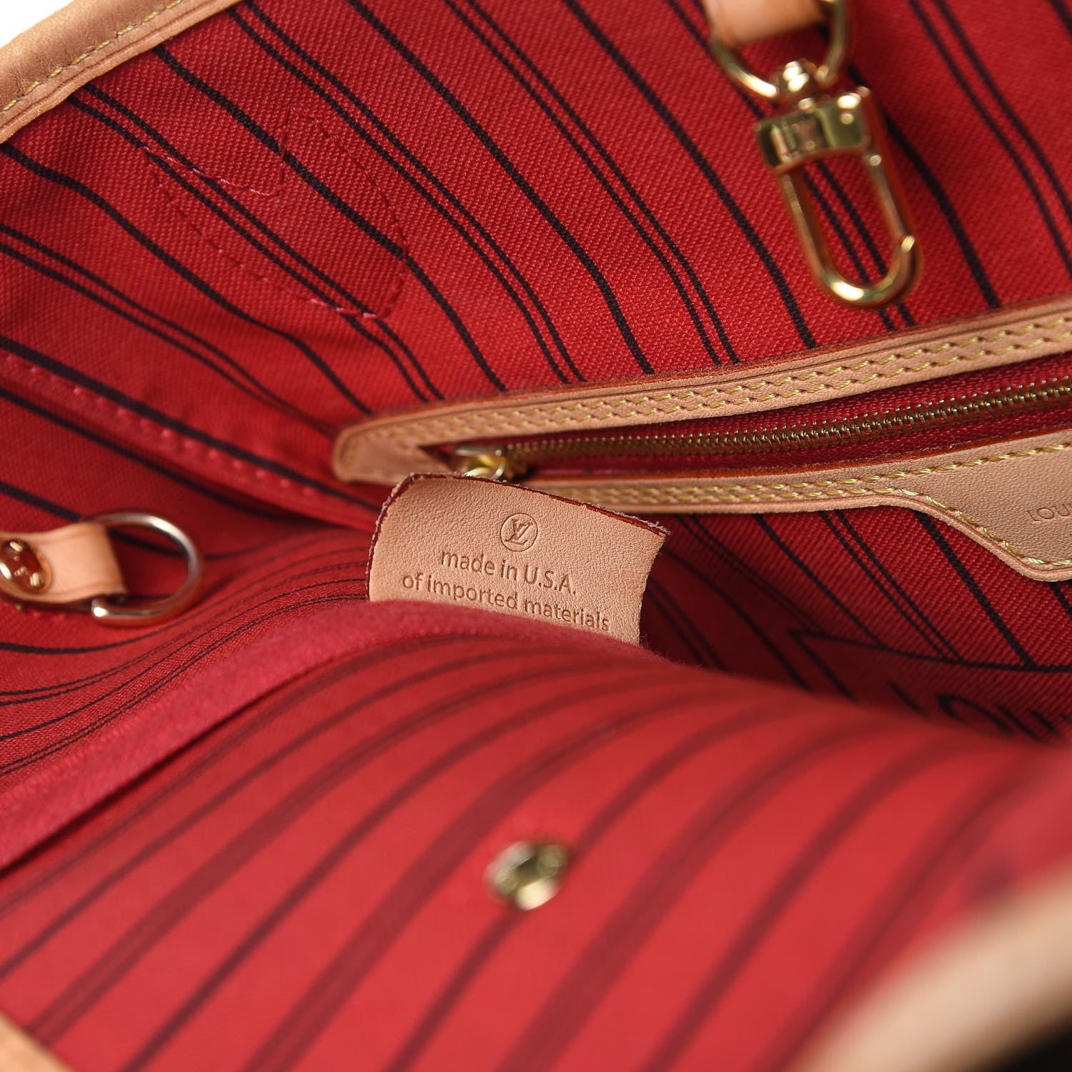 Louis Vuitton Monogram Neo Neverfull MM Cherry 7 of 18