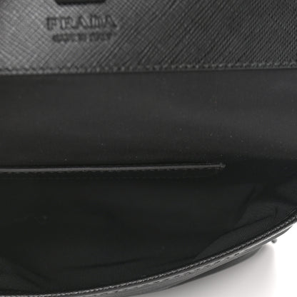 Prada Re-Nylon Saffiano Smartphone Case Crossbody Black 5 of 10