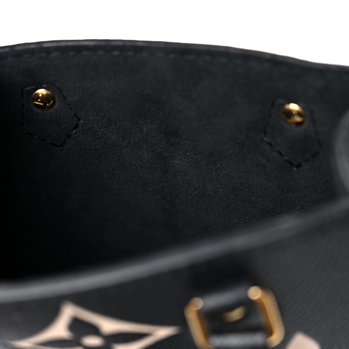 Empreinte Monogram Giant Petit Sac Plat Black Beige