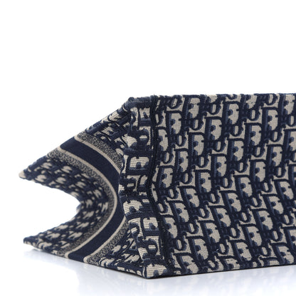 Christian Dior Oblique Medium Book Tote Blue Multicolor 8 of 10