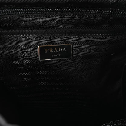 Prada Tessuto Nylon Saffiano Medium Backpack Black 5 of 10