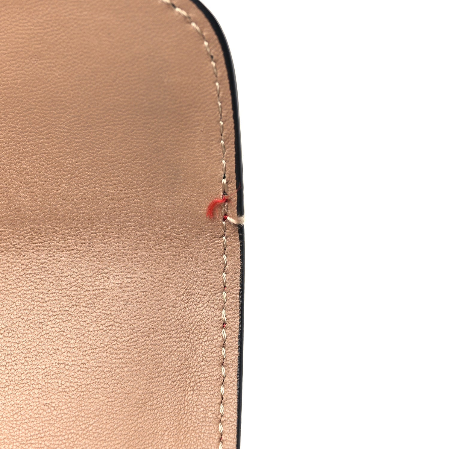 Valentino Garavani Calfskin Mini Rivet Colorblock Shoulder Bag Black Red 10 of 11