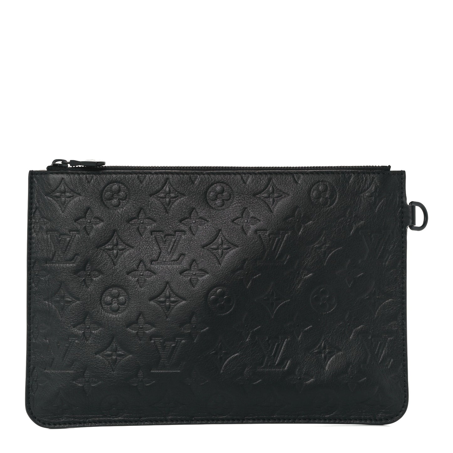 Calfskin Monogram Shadow Pochette Black
