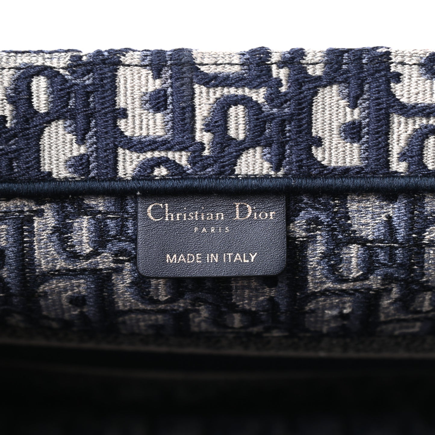 Oblique Medium Book Tote Blue Multicolor