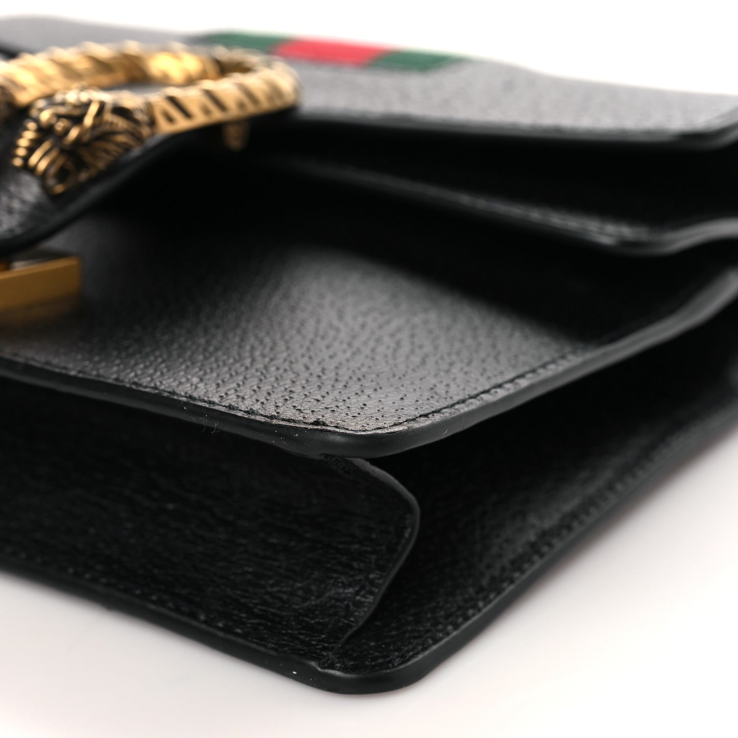 Calfskin Web Mini Dionysus Shoulder Bag Black