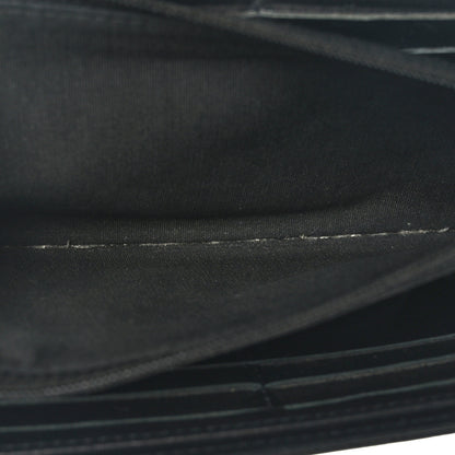 Chanel Caviar Timeless CC Large Gusset Flap Wallet Black 5 of 10