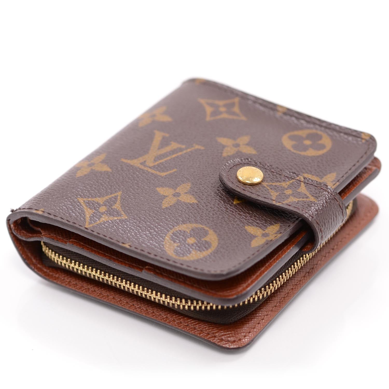 Louis Vuitton Monogram Compact Zippe Zipped Wallet 3 of 8