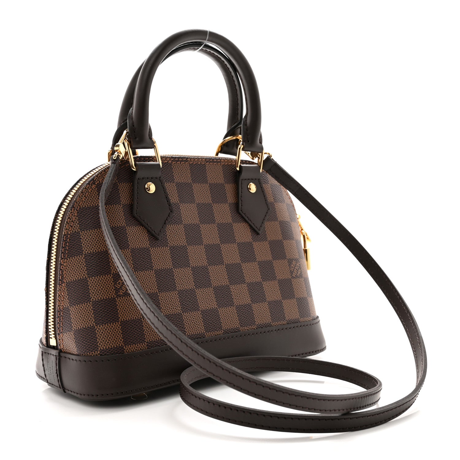 Louis Vuitton Damier Ebene Alma BB 3 of 10