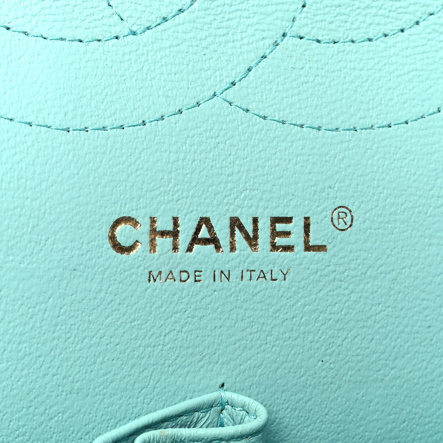 Chanel Caviar Quilted Jumbo Double Flap Light Green 6 of 16