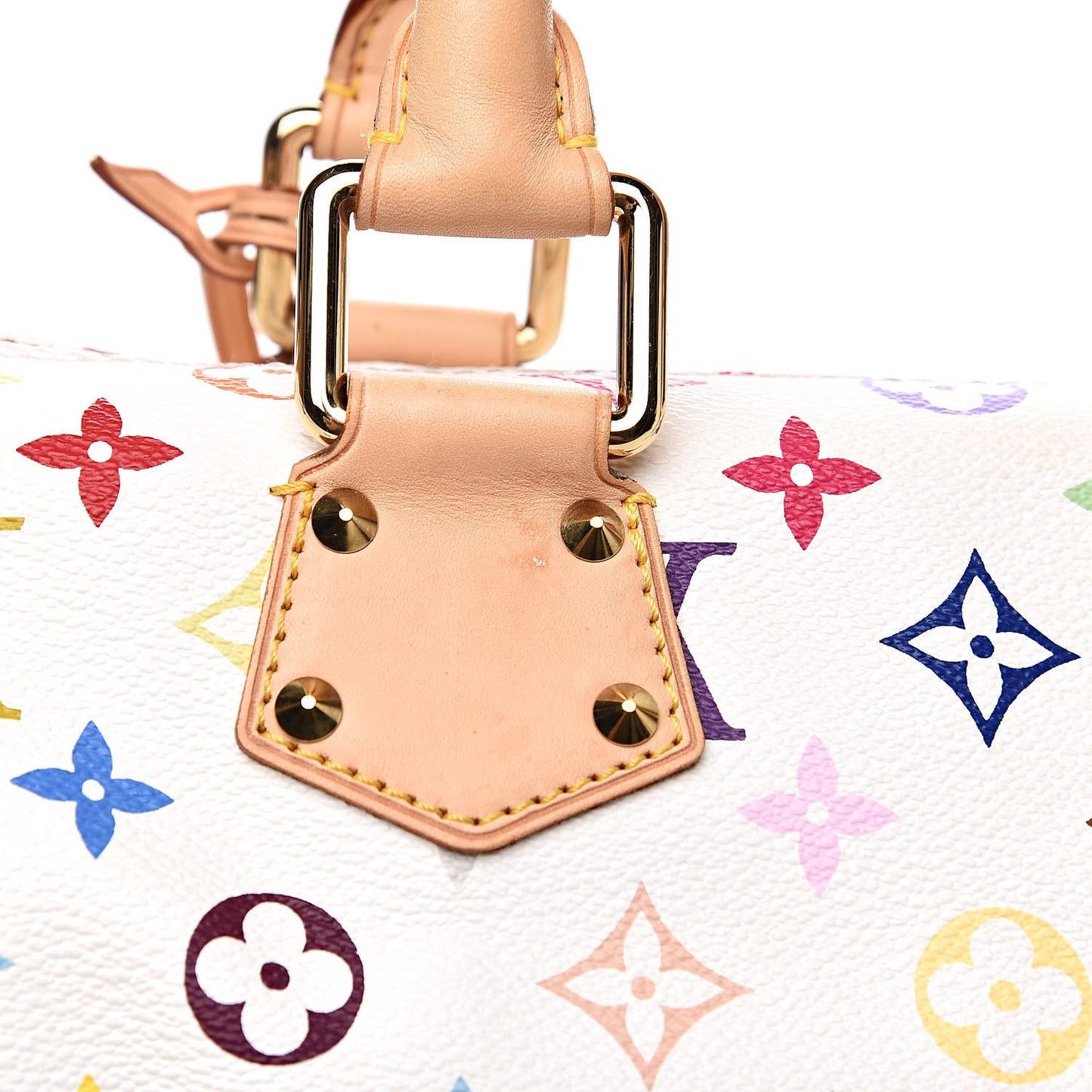 Monogram Multicolor Speedy 30 White