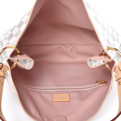 Louis Vuitton Damier Azur Graceful PM Rose Ballerine 7 of 10