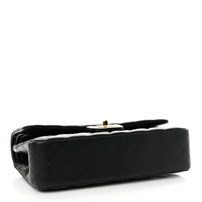 Chanel Lambskin Quilted Medium Double Flap Black 4 of 12