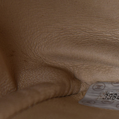 Chanel Toile Jumbo Single Flap Beige 8 of 13
