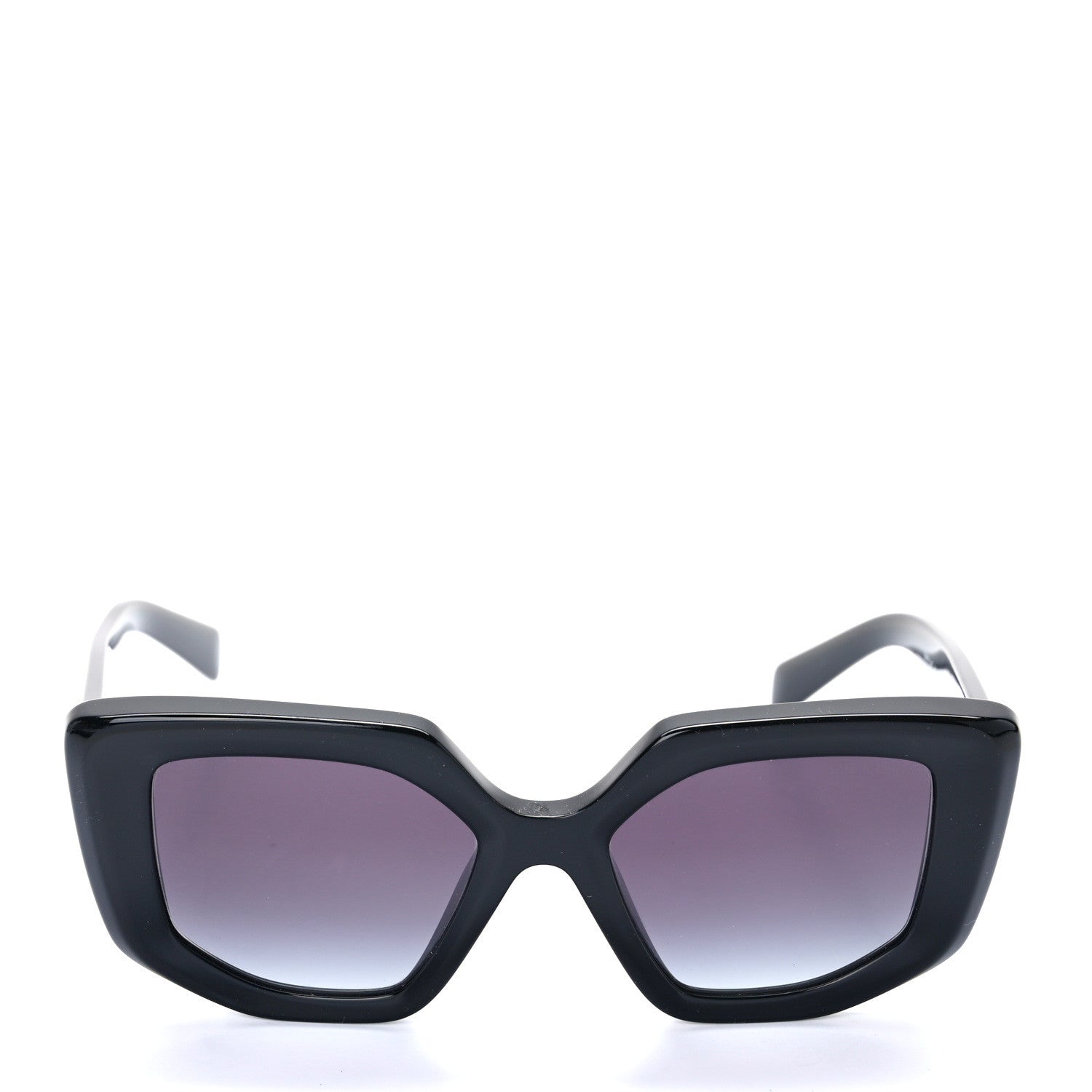 Prada Acetate Symbole Sunglasses SPR 14Z Black 2 of 7