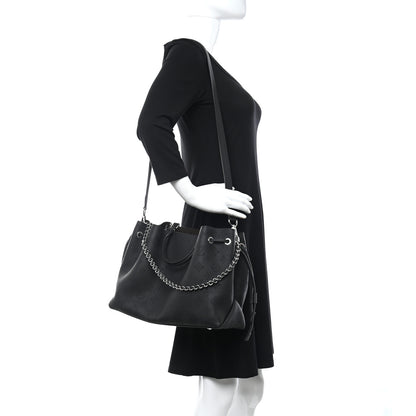 Louis Vuitton Mahina Flight Mode Bella Tote Black 2 of 7