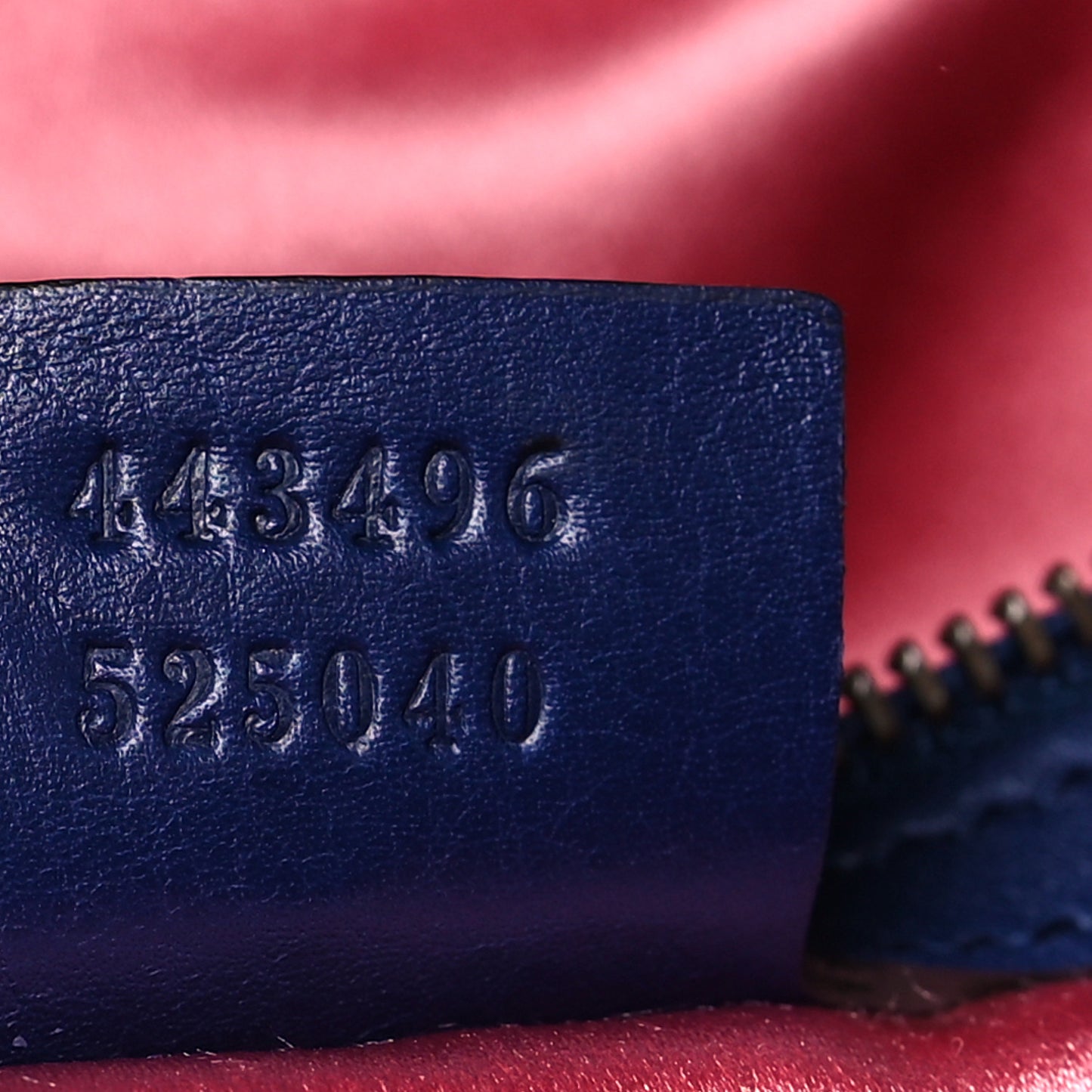 Velvet Matelasse Medium GG Marmont Shoulder Bag Cobalt Blue