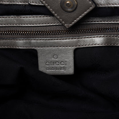 Gucci Guccissima Medium Jockey Tote Grey 8 of 10