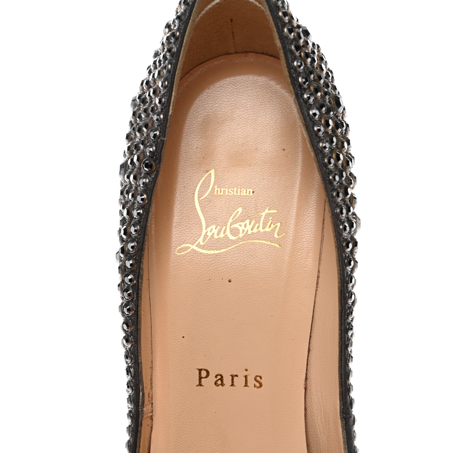 Christian Louboutin Crystal Strass So Kate 120 Pumps 37 Black 6 of 10