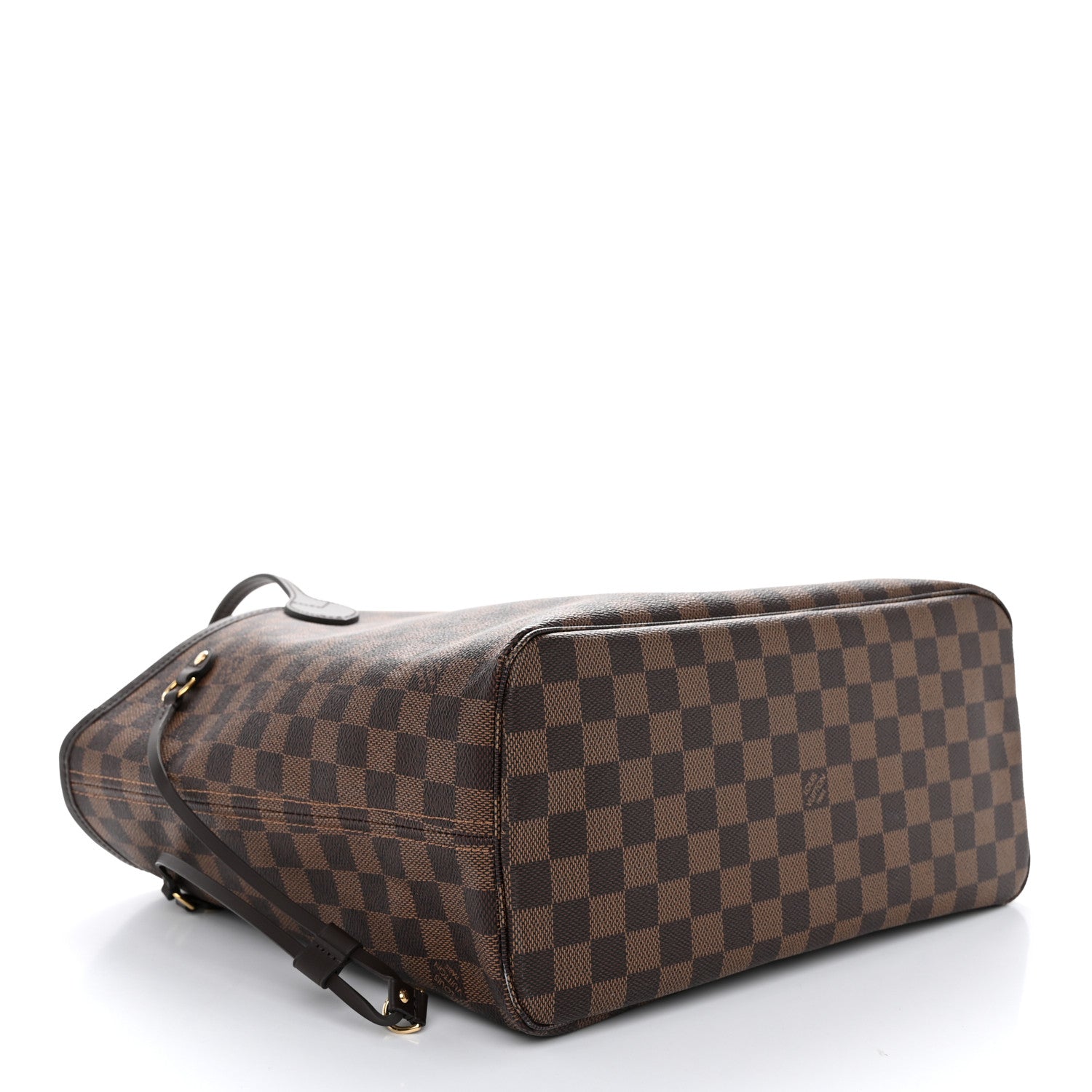 Louis Vuitton Damier Ebene Neo Neverfull MM Rose Ballerine 5 of 10