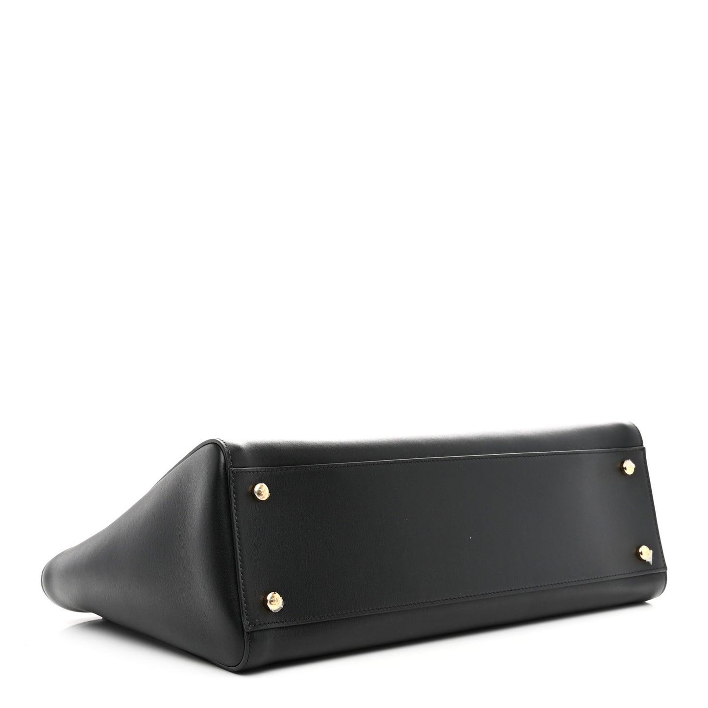 Calfskin Archetype Small Shopping Tote Black