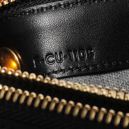 Celine Lambskin Large Trio Crossbody Bag Black 7 of 7