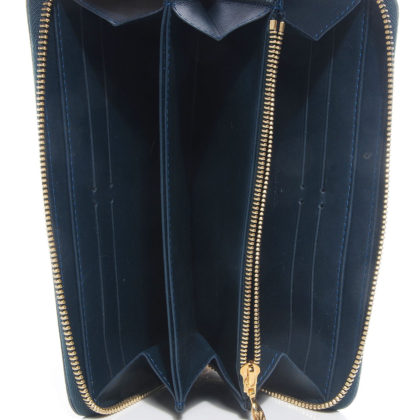Vernis Zippy Wallet Blue Nuit