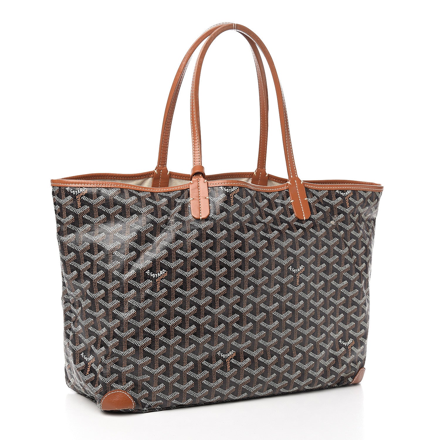 Goyard Goyardine Saint Louis PM Black Gold 2 of 13
