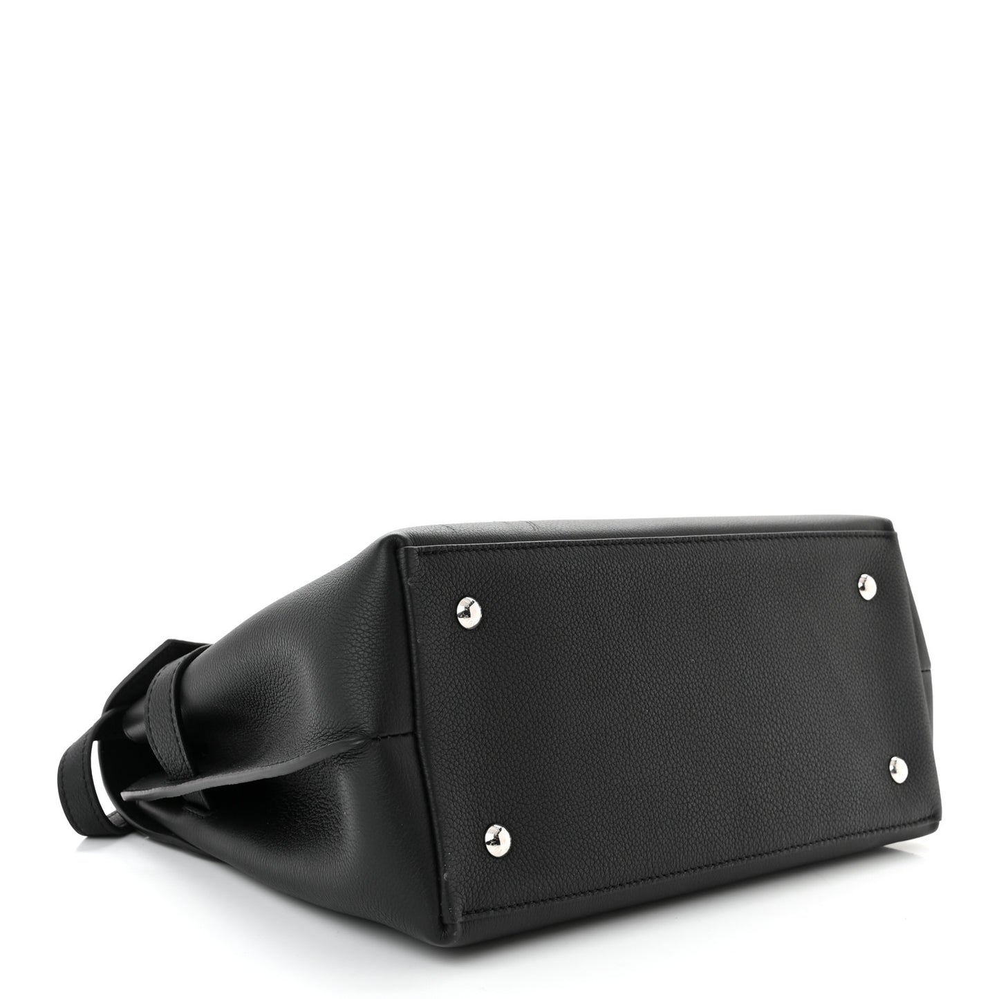 Soft Calfskin Lockme Ever Black