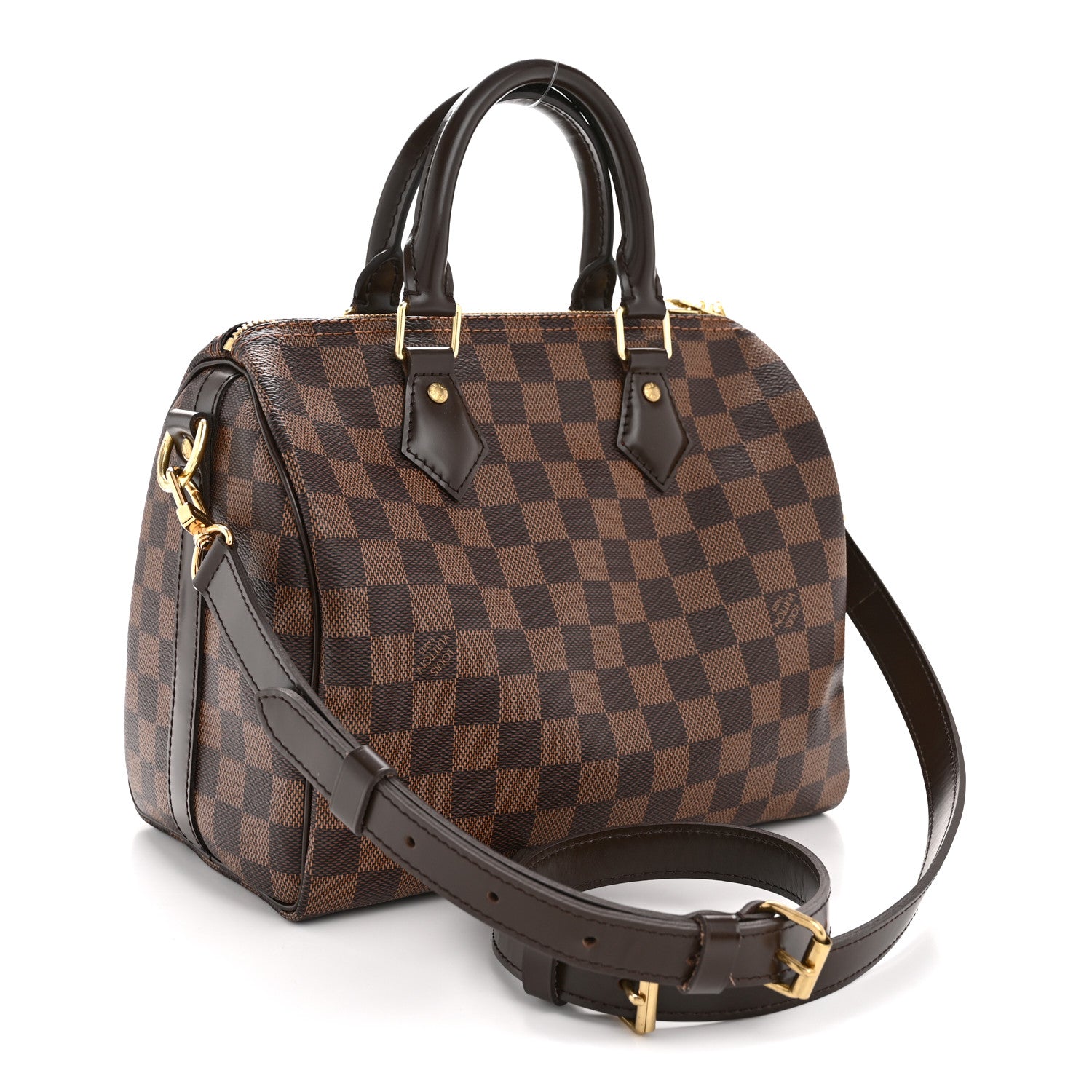 Louis Vuitton Damier Ebene Speedy Bandouliere 25 3 of 12