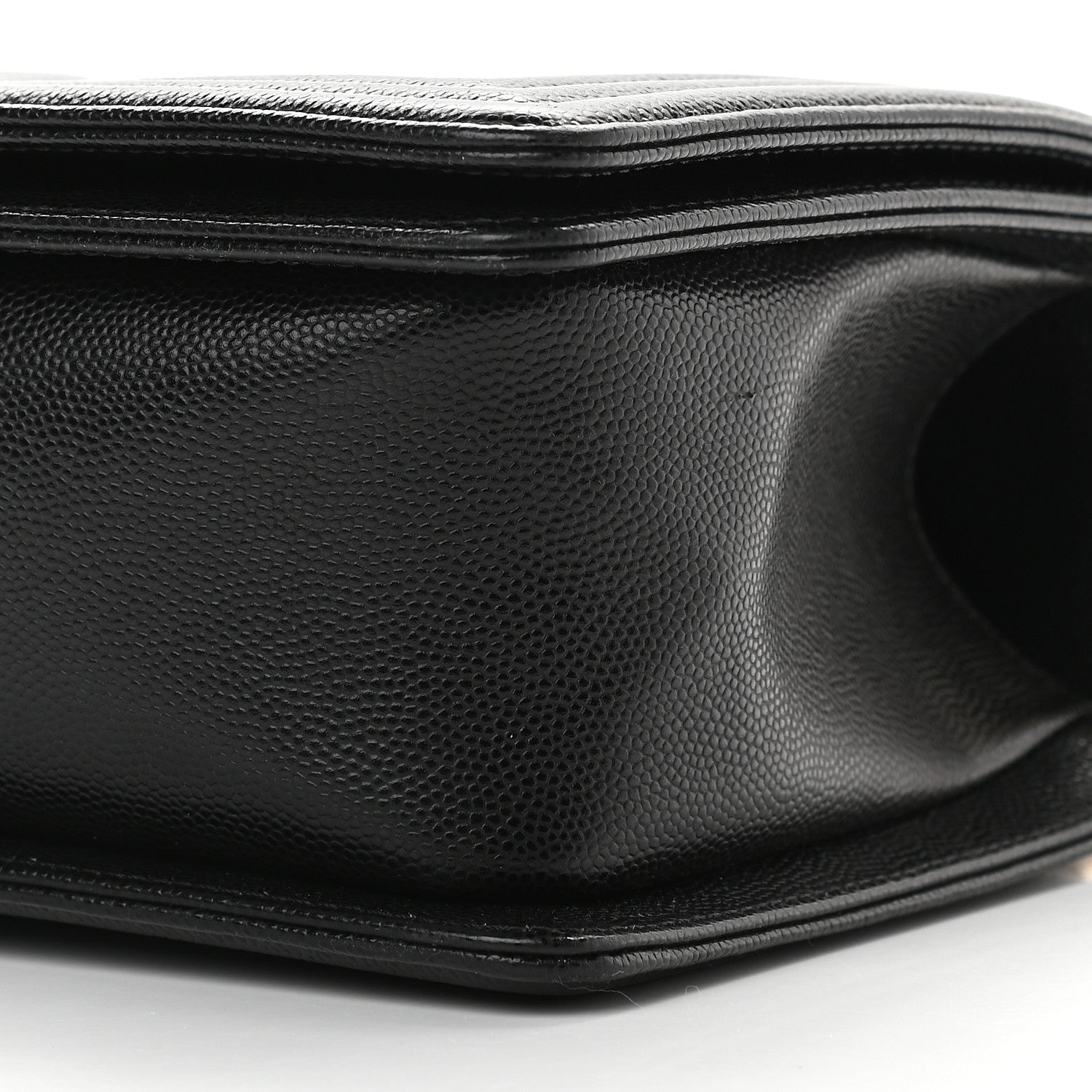 Chanel Caviar Quilted Medium Boy Flap Black 8 of 8
