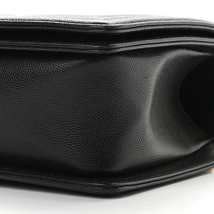 Chanel Caviar Quilted Medium Boy Flap Black 8 of 8