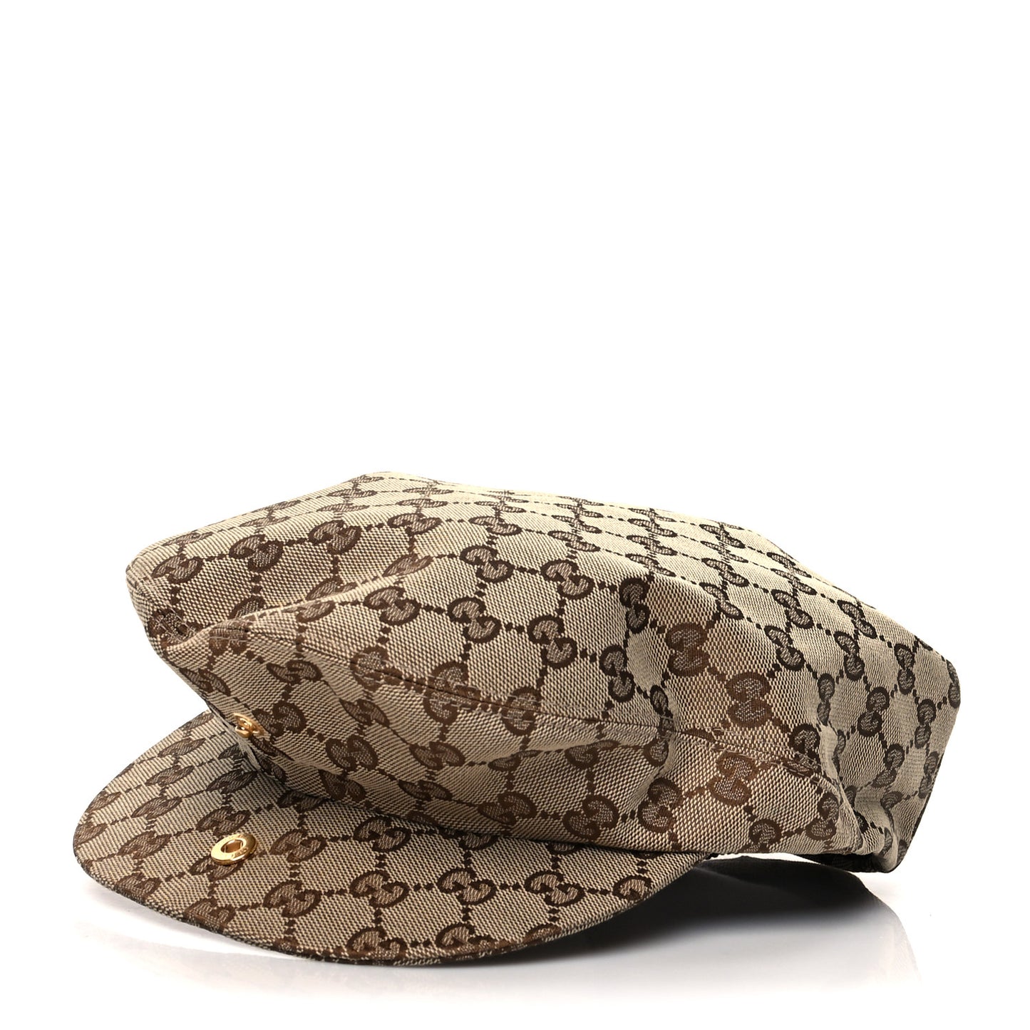 Monogram Flat Cap L Beige