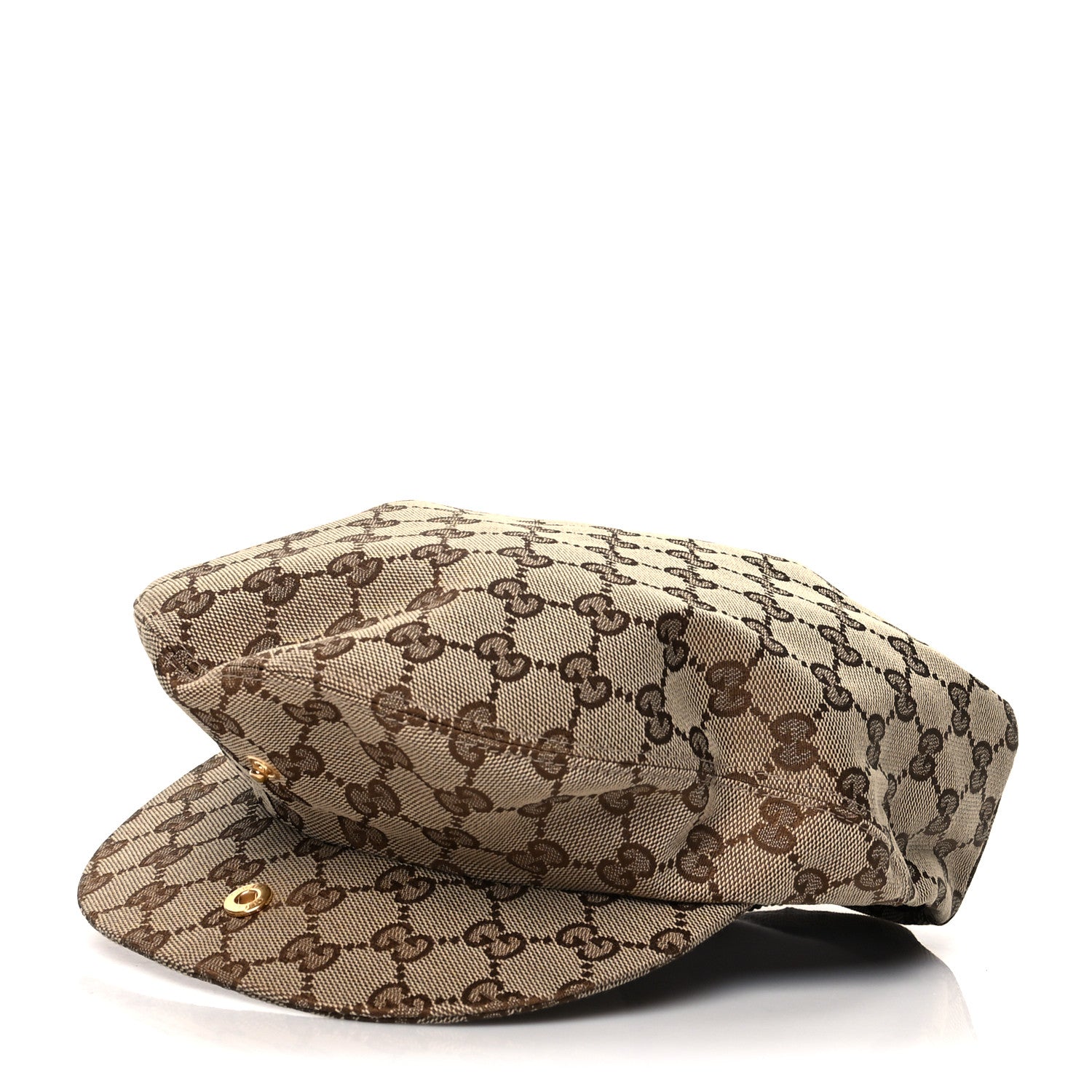 Gucci Monogram Flat Cap L Beige 1 of 8