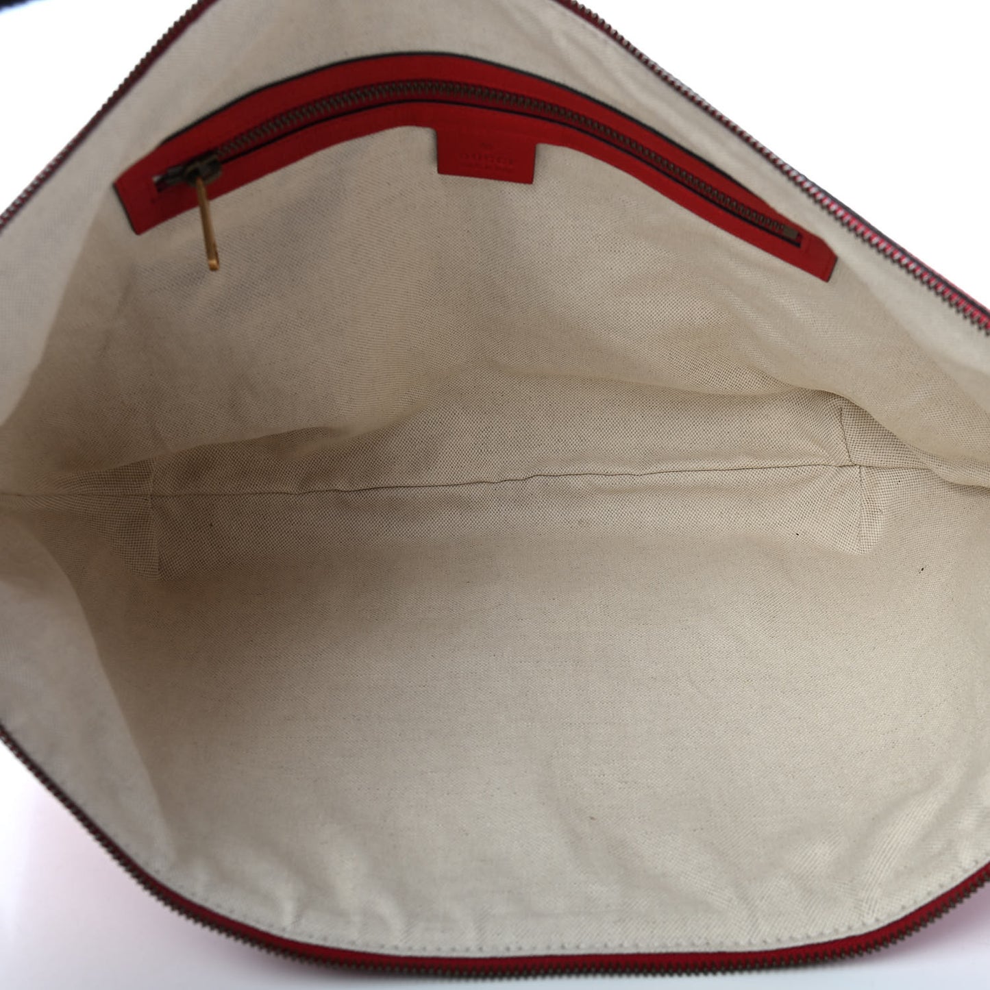 Grained Calfskin Logo Half Moon Hobo Red