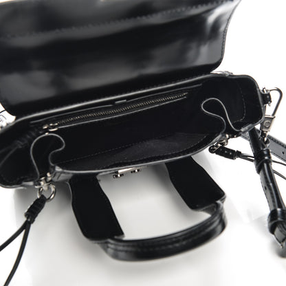 3.1 Phillip Lim 3.1 Glace Calfskin Stitch Mini Pashli Satchel Black 5 of 6