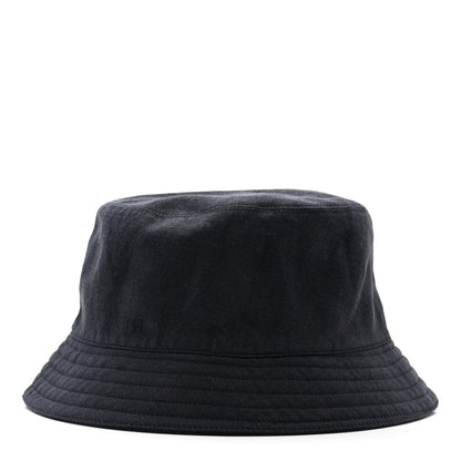 Hermes Toile De Lin Lavee Fred Bucket Hat 60 Marine 4 of 8
