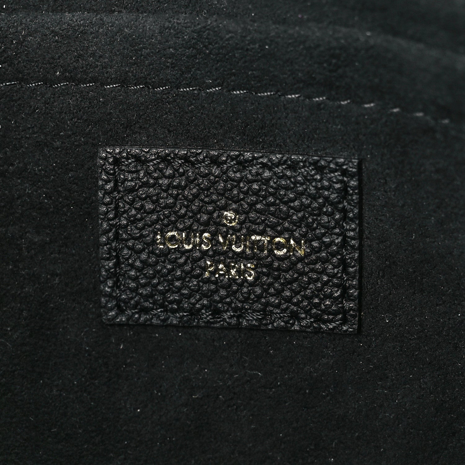 Louis Vuitton Empreinte Monogram Giant Multi Pochette Accessories Black 6 of 13