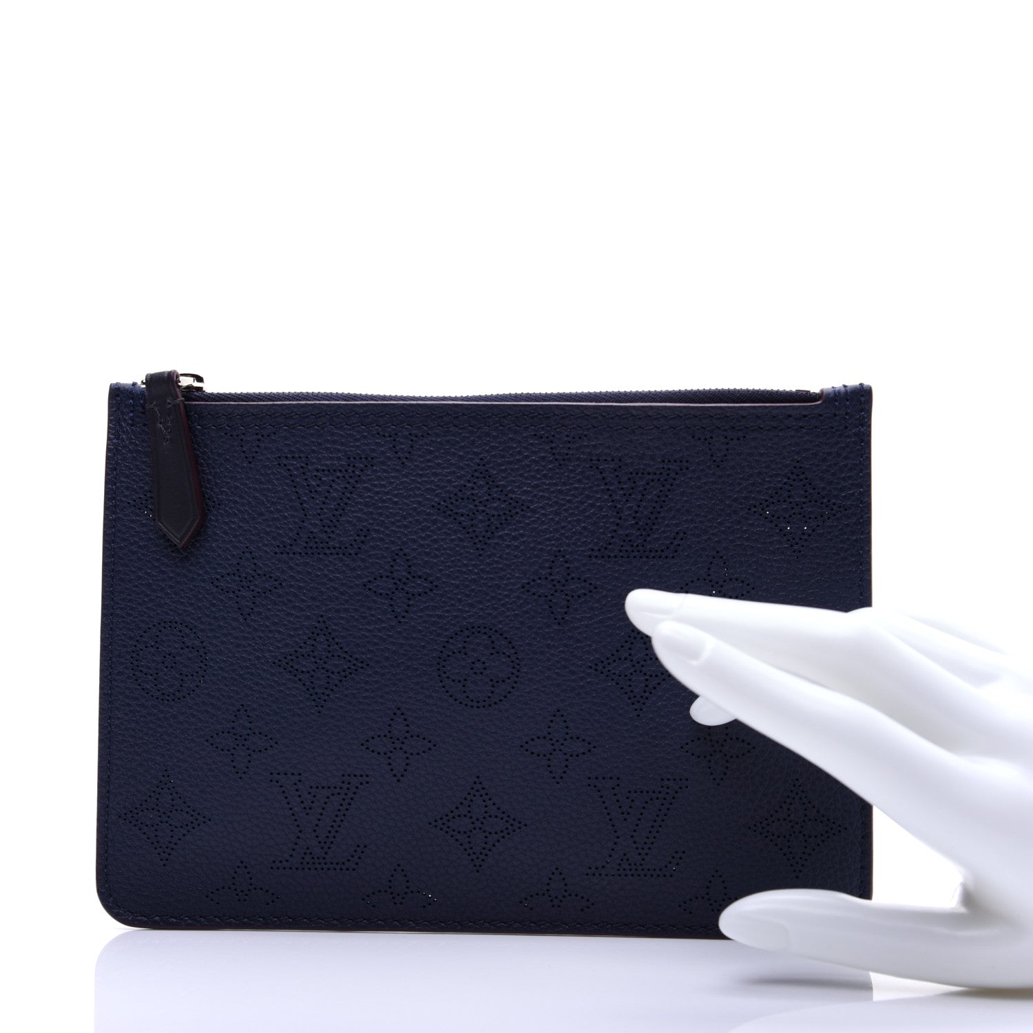 Louis Vuitton Mahina Girolata Zipped Pocket Marine 2 of 8