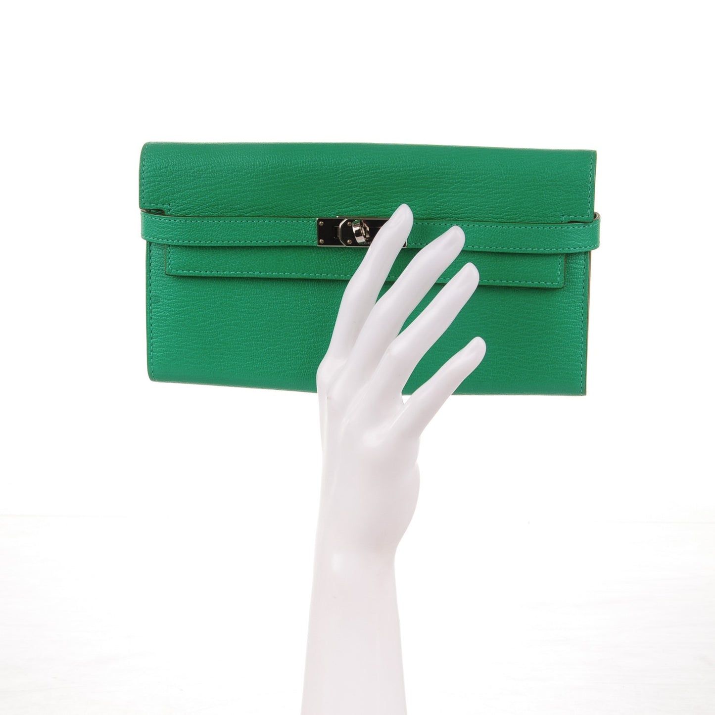 Chevre Mysore Kelly Longue Wallet Menthe