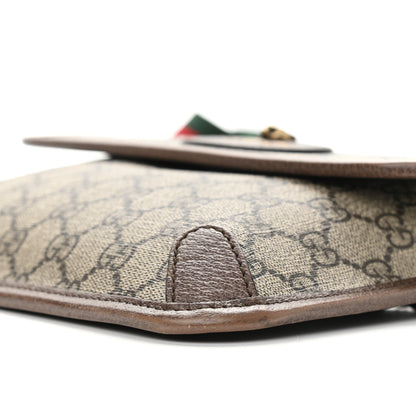 Gucci GG Supreme Monogram Neo Vintage Web Belt Bag Brown 13 of 16