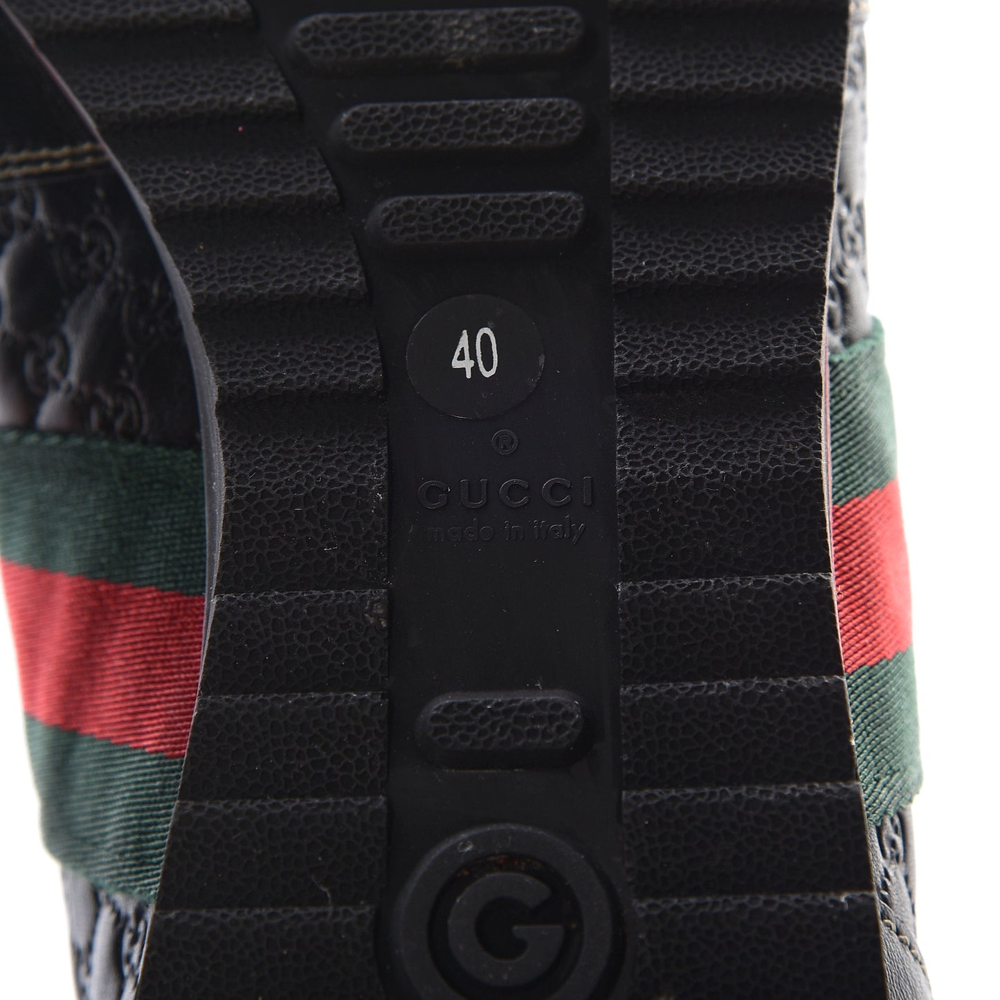 Microguccissima Web Sneakers 40 Black